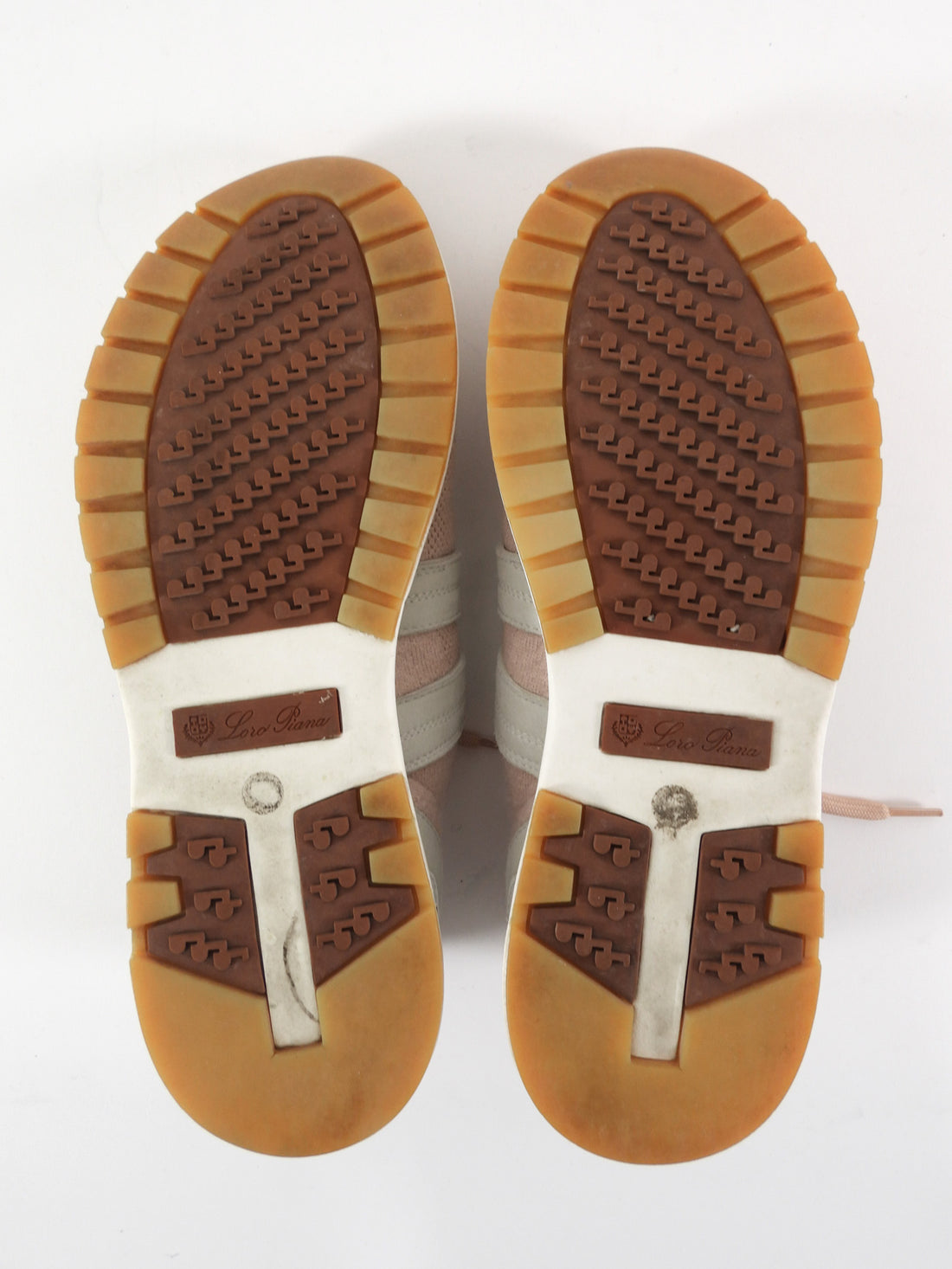 Loro Piana 360 LP Lady Flexy Walk Knit Sneakers Pink Sand - 37