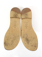 Dior D-Club Leather Slide Sandals Ivory - 36