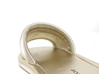 Christian Dior Every D Metallic Leather Sandals Light Gold - 36