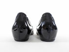 Christian Dior Black Patent Leather PVC Pointed Ballet Flats - 39
