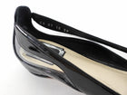 Christian Dior Black Patent Leather PVC Pointed Ballet Flats - 39