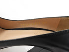 Gianvito Rossi Black Smooth Calf Leather Block Heel Pumps - 39.5
