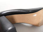 Gianvito Rossi Black Smooth Calf Leather Block Heel Pumps - 39.5