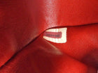 Chanel Vintage 1989 Red Quilted Leather Mini Full Flap Bag