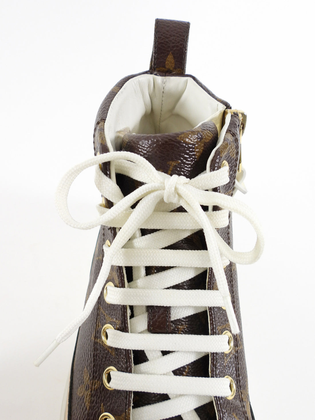 Louis Vuitton Monogram Canvas Stellar High Top Sneakers - 36