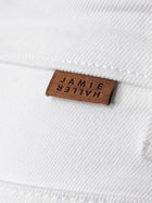 Jamie Haller White High Straight Denim Jeans - 27