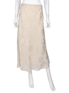 Forte Forte Ivory Floral Bouquet Jacquard Bias Skirt - S