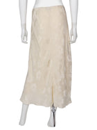 Forte Forte Ivory Floral Bouquet Jacquard Bias Skirt - S