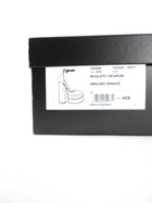 Versace Black Patent Leather Jewel Medusa Aevitas Buckled Platform Pumps - 40.5
