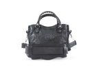 Balenciaga Dark Slate Grey Classic Mini City Bag SHW