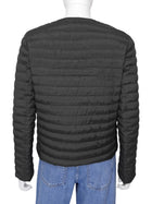 Brunello Cucinelli Charcoal Light Down Quilt Monili Jacket -  M / 44