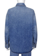 Slvrlake Blue Overland Denim Snap Shirt - S