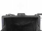 Alexander McQueen Black Velvet Caged Box Bag