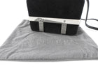 Alexander McQueen Black Velvet Caged Box Bag