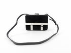 Alexander McQueen Black Velvet Caged Box Bag