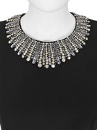 Jenny Packham Black Long Sleeve Crystal Embellished Short Dress - 8