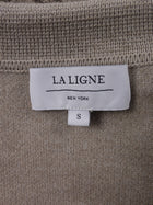 La Ligne Taupe Nuage Combo Chunky Knit Cardigan Sweater - S