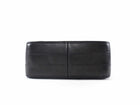 Saint Laurent Small Vicky Black Leather Matelasse Chain Bag