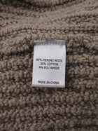 La Ligne Taupe Nuage Combo Chunky Knit Cardigan Sweater - S