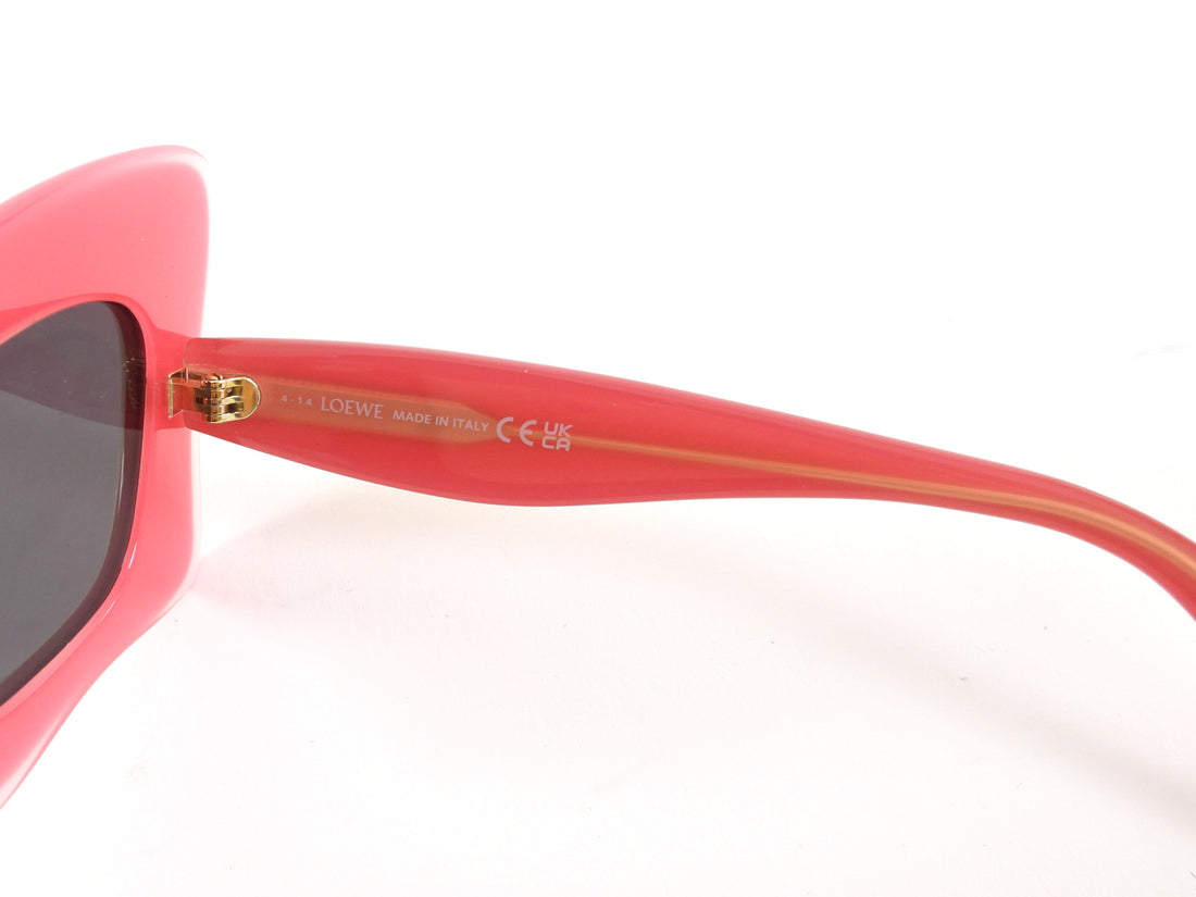 Loewe x Paula's Ibiza Pink Ivory Butterfly Sunglasses