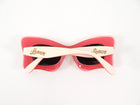Loewe x Paula's Ibiza Pink Ivory Butterfly Sunglasses