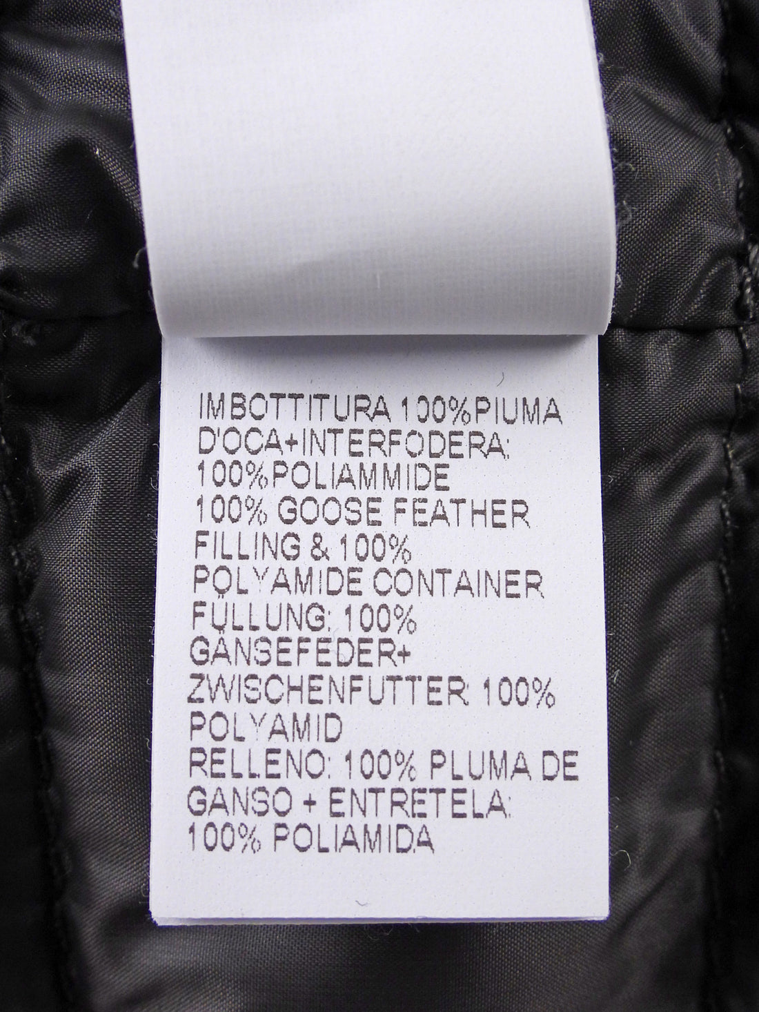 Brunello Cucinelli Charcoal Light Down Quilt Monili Jacket -  M / 44
