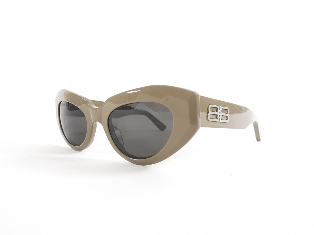 Balenciaga Taupe Acetate Cat Eye Sunglasses BB0236S