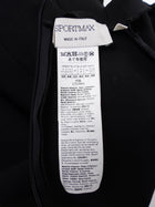 SportMax Black Tefrite Mock Neck Mini Dress - IT 44 / M