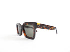 Celine CL40130 Dark Brown Tortoise Square Sunglasses