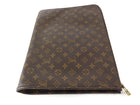 Louis Vuitton Vintage 1988 Brown Monogram Poche Documents Portfolio Bag