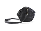 Alexander Wang Black Leather Mini Rockie Barrel Bag with Studs