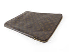 Louis Vuitton Vintage 1988 Brown Monogram Poche Documents Portfolio Bag