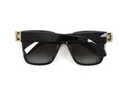 Givenchy Black Square Acetate Logo Sunglasses