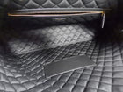 Saint Laurent Black Leather Quilted Large ES Travel Overnight Bag