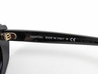 Valentino VA4060 Black Acetate Cat Eye Rockstud Sunglasses