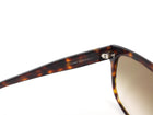 Celine Brown Rounded Cat EyeTortoise Havana Sunglasses CL40204F