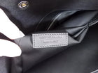 Saint Laurent Rive Gauche Black Raffia Large Overnight Travel Bag