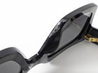 Fendi Black Large Square Acetate Sunglasses