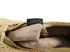 Prada Natrual Raffia Crochet Re-Edition 2005 Two-Way Crossdbody Bag
