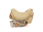 Prada Natrual Raffia Crochet Re-Edition 2005 Two-Way Crossdbody Bag