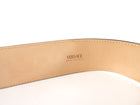 Versace Black Leather Wide Virtus V Logo Belt - 70 / 28