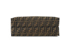 Fendi Zucca Brown Monogram Canvas Vertical Tote Bag