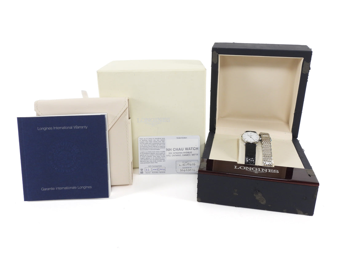 Longines Silver Tone La Grande Classique de Longines Stainless Steel  24mm