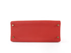 Hermes Red Rouge Casaque Togo Leather Kelly 28 Bag GHW 2022