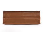 Saint Laurent Rive Gauche Tan Leather and Raffia Large Tote Bag