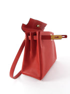 Hermes Red Rouge Casaque Togo Leather Kelly 28 Bag GHW 2022