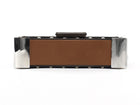 Fendi Brown Zucca Baguette 1974 Mini Trunk Bag