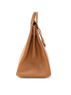 Hermès Vintage 1999 HAC Haut à Courroies Birkin 32 Gold Courchevel Leather Bag GHW