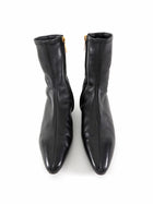 Herbert Levine All In Black Lambskin 30 Zip Ankle Boot - 37