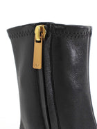 Herbert Levine All In Black Lambskin 30 Zip Ankle Boot - 37